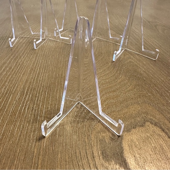 Acrylic Card‎ Display Stand Set of 6 - Picture 2 of 7